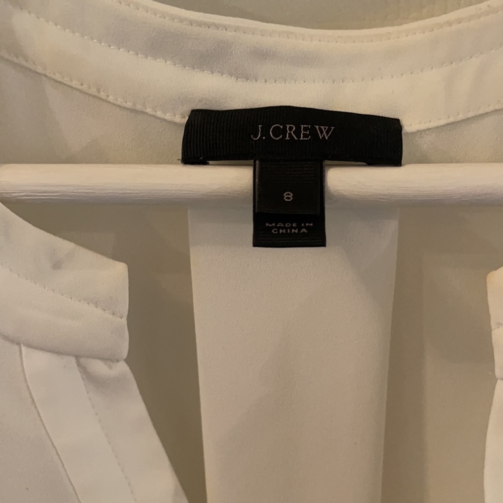 J Crew Ivory Shell - Picture 3 of 3
